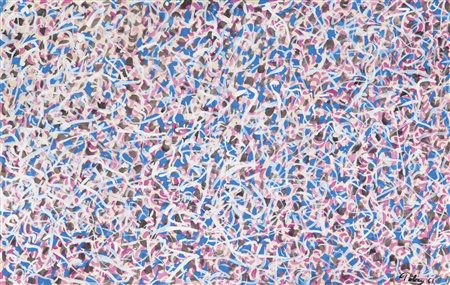Mark Tobey (Centerville 1890 - Basel/ Basilea 1976) Ohne Titel, 1961;Tempera...