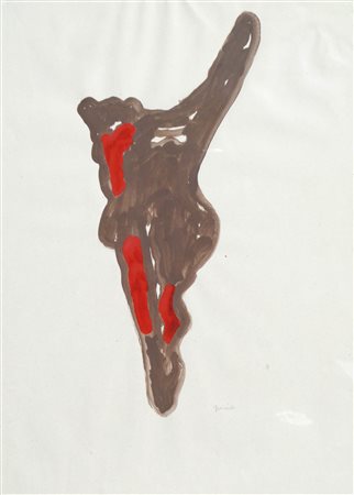 Leoncillo Leonardi (Spoleto 1918 – Rom/Roma 1968) Progetto per scultura, 1965...