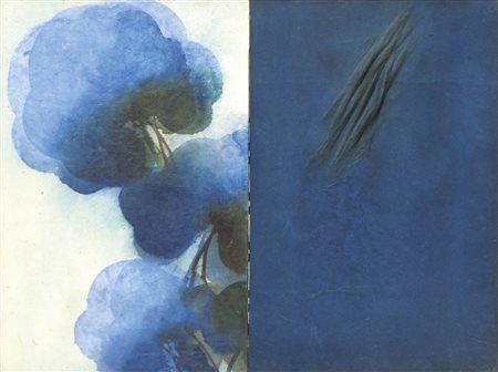 Davide Benati (Reggio Emilia 1949) Tenebro cuore, 1988;Acquerello/olio su...