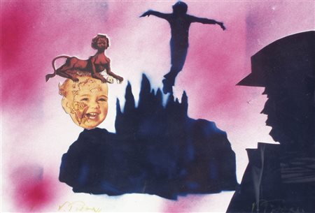 Vettor Pisani (Bari 1935 – Rom/Roma 2011) Senza titolo, 2009;Tecnica mista,...