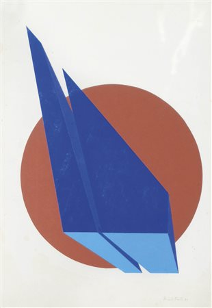 Michele Festa (Mailand/Milano 1931 – 2010) Senza titolo, 1975;Collage su...