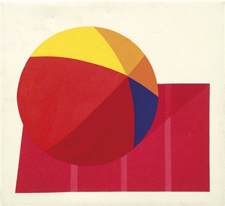 Per Arnoldi (Kopenhagen/Copenhagen 1941) Circus, 1972;Acrilico su tela, 41 x...