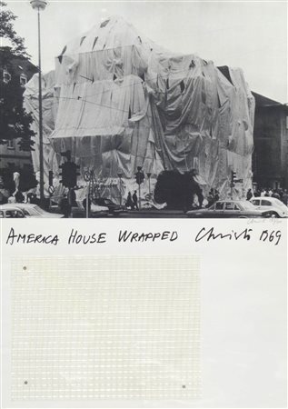 Christo (Gabrovo 1935 – New York 2020) America Hause Wrapped Heidelberg,...