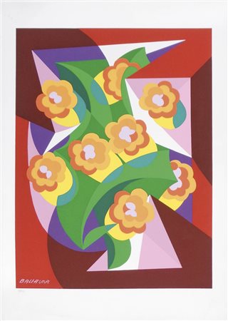 Giacomo Balla (Turin/Torino 1871 – Rom/Roma 1958) Tennis + paesaggio o...