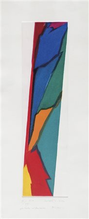 Piero Dorazio (Rom/Roma 1927 – Todi 2005) Senza titolo, 1972;Acquatinta a...