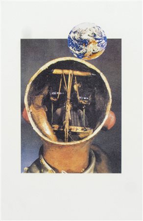 Giulio Paolini (Genua/Genova 1946) Il sole nero (dal mondo degli automi),...