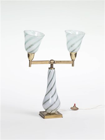 Dino Martens (attribuito) (1894 – 1970) Lampada da tavolo, Anni ‘60;con corpo...