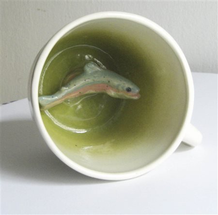 Felice Tosalli (zugeschrieben/attribuito) (1883 – 1958) Rara Tazza con...