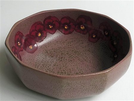 Christian Neureuther (1869 – 1921) Bauchvase, um 1910;In gres smaltato, h. 8...