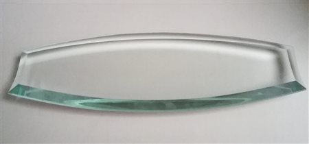 Max Ingrand (1908 – 1969) Centrotavola, anni '50;in vetro molato verde Nilo...