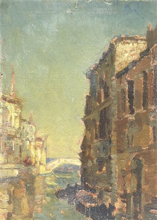 Beppe Ciardi (Venedig/Venezia 1875 – Quinto di Treviso 1932) Canale a...