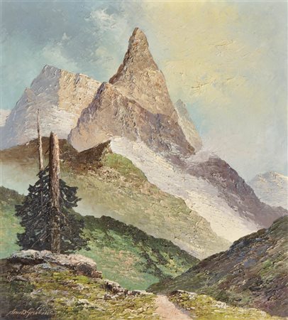 Georg Arnold-Graboné (München/Monaco di Baviera 1896 – Starnberg 1982) Cimon...