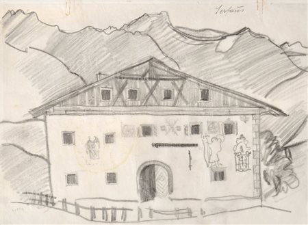 Erich Torggler (Kufstein 1899 – Innsbruck 1938) Casa rustica a...