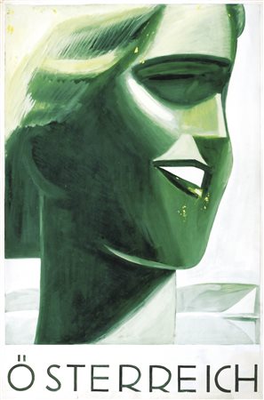 Erich Torggler (Kufstein 1899 – Innsbruck 1938) Bozzetto per manifesto...