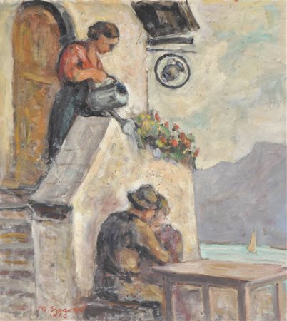 Max Sparer (Söll, Tramin/Termeno 1886 – Bozen/Bolzano 1968) Gli amanti...