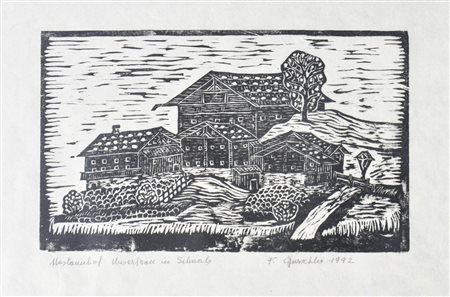 Friedrich Gurschler (Schnals/Senales 1923 – 2020) Maso Mastaunhof a Madonna...