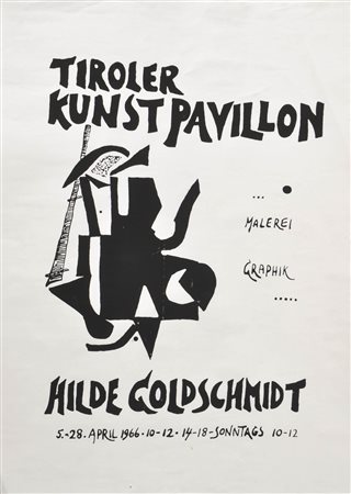 Hilde Goldschmidt Manifesto „Tiroler Kunstpavillon – Hilde Goldschmidt...