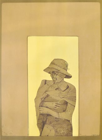 Karl Plattner Controluce, 1970;Litografia, 70 x 51 cm Firmata a mano, datata...