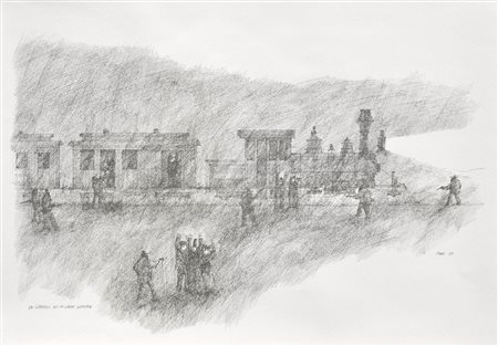 Paul Flora Splendore e miseria delle ferrovie – dieci scene del sistema...