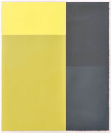 Hans Grosch (* Hall in Tirol 1953) Senza titolo, 2002;Serigrafia, 60 x 50 cm,...