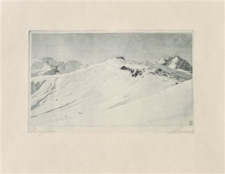 Hans Boresch (Berlin/Berlino 1890 – Innsbruck 1944) Pengelstein,...