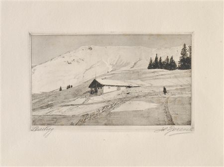 Hans Boresch (Berlin/Berlino 1890 – Innsbruck 1944) Streiteck,...