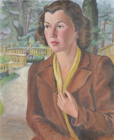 Lilly Stingel Meran, 20. Jh./Merano, Novecento, Ritratto della sorella Margit...