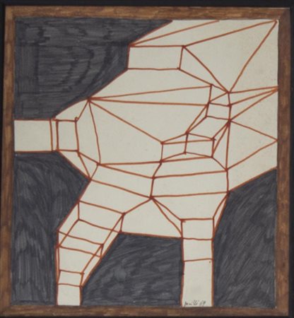 Achille Perilli Senza titolo 1969