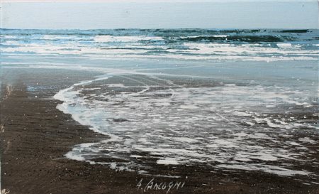 CANCOGNI AGOSTINO Lucca 1950 "Un giorno di fine estate" 