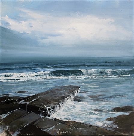 CANCOGNI AGOSTINO Lucca 1950 "Marina" 