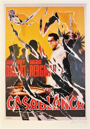 ROTELLA MIMMO atanzaro 1918 – Milano 2006 "Casablanca" 