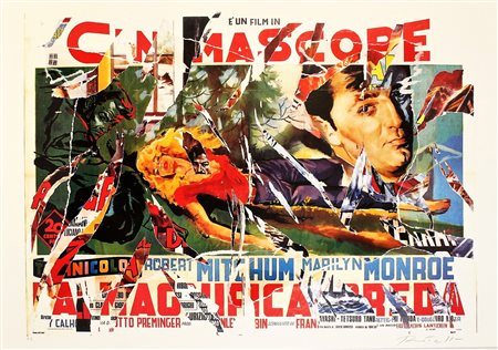 ROTELLA MIMMO Catanzaro 1918 – Milano 2006 "La magnifica preda" 