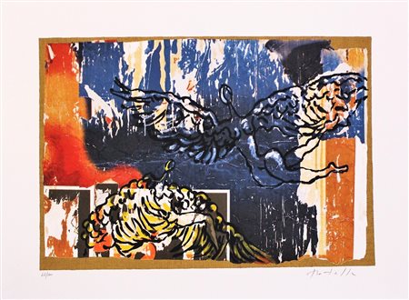 ROTELLA MIMMO atanzaro 1918 – Milano 2006 "Angelo cattivo" 