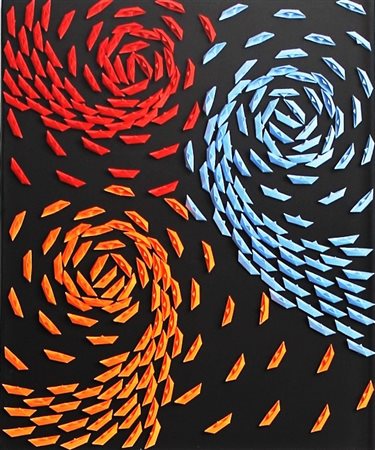 GUSMAROLI RICCARDO Verona 1963 “Vortice nero” 