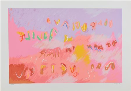 Renzo Nucara SENZA TITOLO coppia di serigrafie su carta, cm 50x70 ciascuna;...