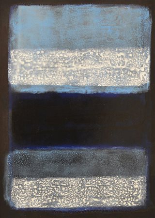 Dalila Crotti MARK 3 acrilico su legno, cm 50x35 eseguito nel 2004 sul retro:...