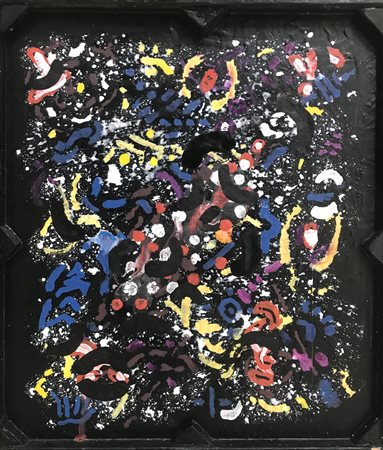 Dalila Crotti ICONA acrilico su tavola, cm 30x25 eseguito nel 2004 sul...