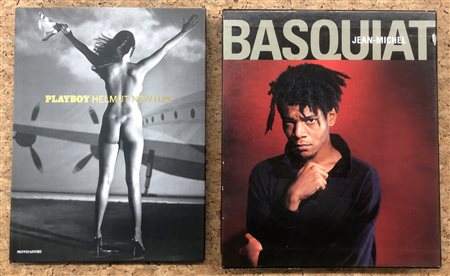 JEAN-MICHEL BASQUIAT E HELMUT NEWTON - Lotto unico di 2 cataloghi