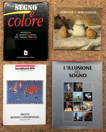COLLETTIVE D'ARTE - Lotto unico di 4 cataloghi: