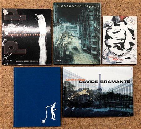 ARTE CONTEMPORANEA (CINGOLANI, PIGNATELLI, FRANGI, PAPETTI, NERI E BRAMANTE) - Lotto unico di 6 cataloghi