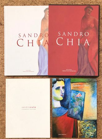 SANDRO CHIA - Lotto unico di 3 cataloghi