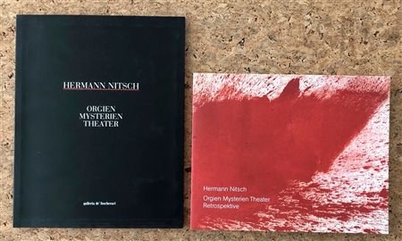 HERMANN NITSCH - Lotto unico di 2 cataloghi: