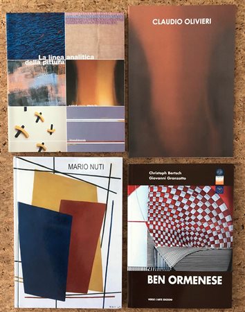 ASTRAZIONE ITALIANA (ARTE ANALITICA, OLIVIERI, ORMENESE E NUTI) - Lotto unico di 4 cataloghi