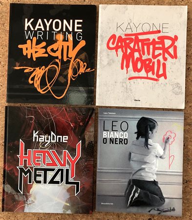 STREET ART - Lotto unico di 4 cataloghi