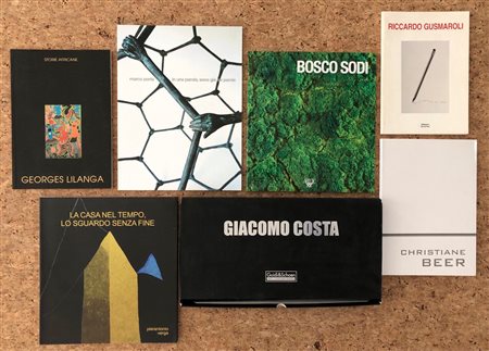ARTE CONTEMPORANEA - Lotto unico di 7 cataloghi