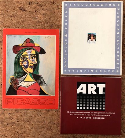 ARTE MODERNA - Lotto unico di 3 cataloghi 