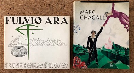MARC CHAGALL E FULVIO ARA - Lotto unico di 2 cataloghi:
