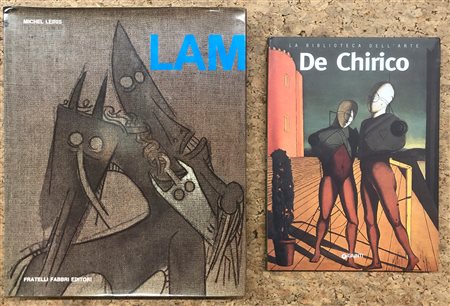 WILFREDO LAM E GIORGIO DE CHIRICO - Lotto unico di 2 cataloghi