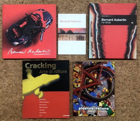 CRACKING ART E BERNARD AUBERTIN - Lotto unico di 5 cataloghi