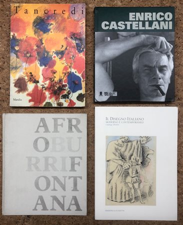 ARTE ITALIANA DEL DOPOGUERRA - Lotto unico di 4 cataloghi